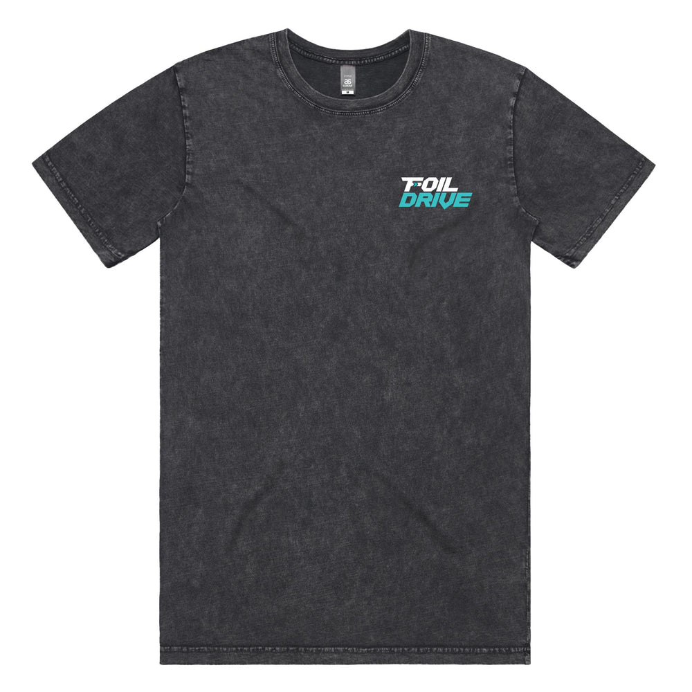 Foil Drive Stone Wash Shirt Black