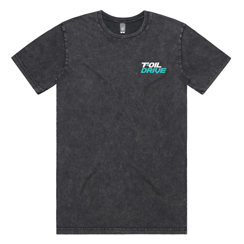 Foil Drive Stone Wash Shirt Black