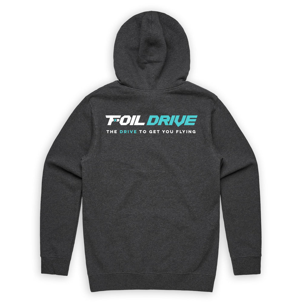 Foil Drive Hoodie - Gray Marle