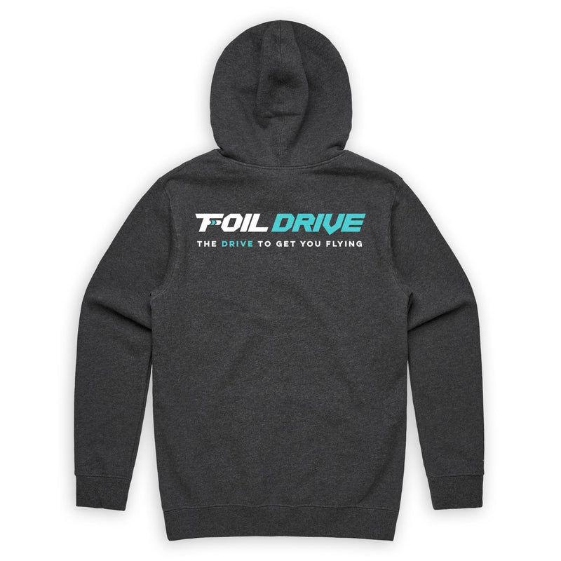 Foil Drive Hoodie - Gray Marle