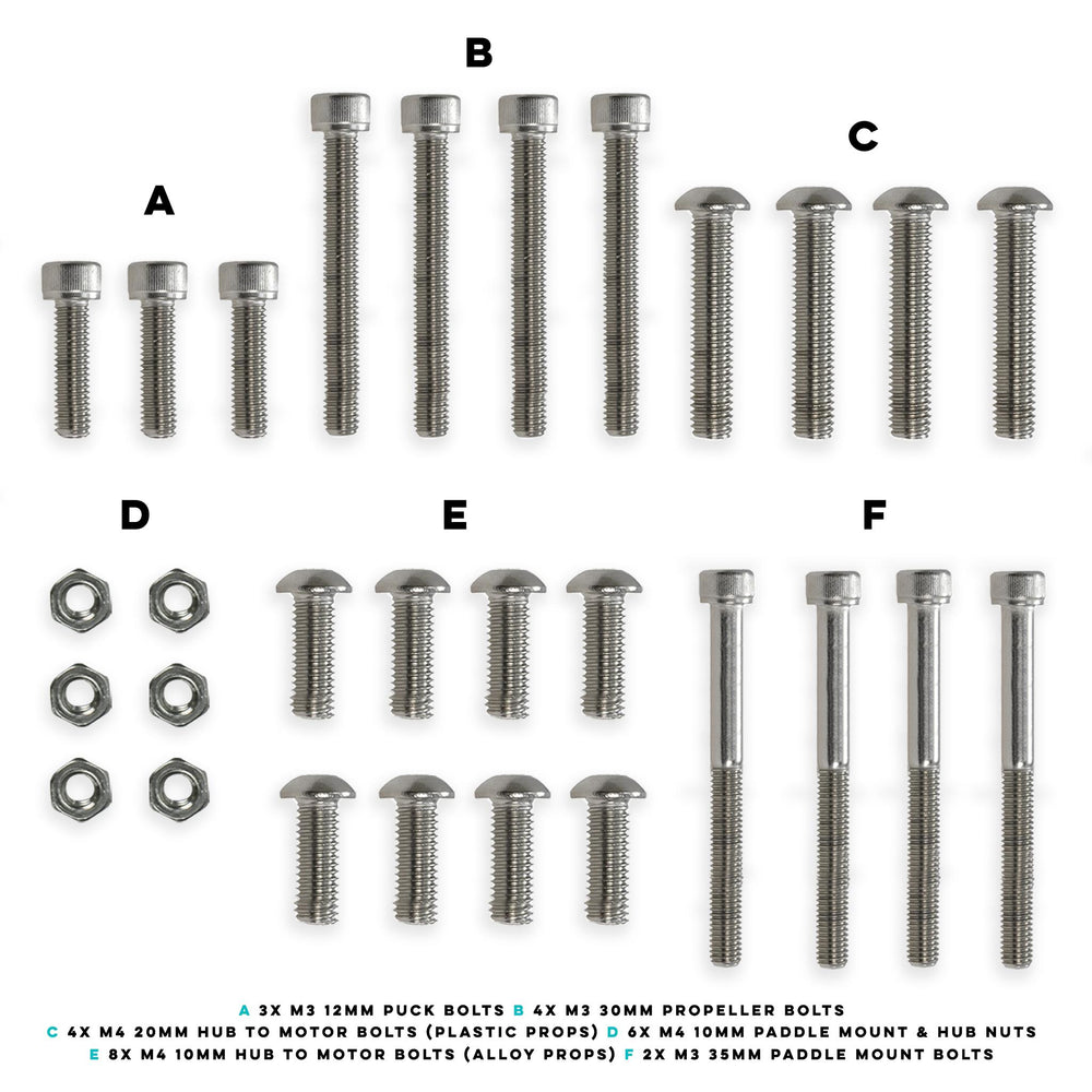 Stainless Steel Bolt Kit - Gen 1
