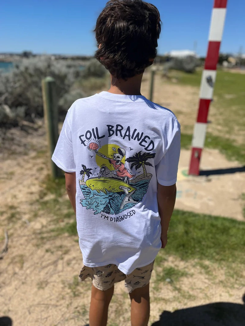 Foil Brained Skull Island Tee