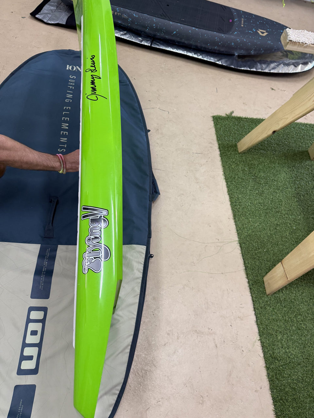 Used Jimmy Lewis Flying V Wing Foil Board, With Day Bag