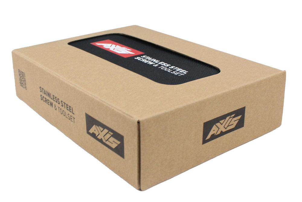 AXIS Stainless Steel Screw and Toolset Box