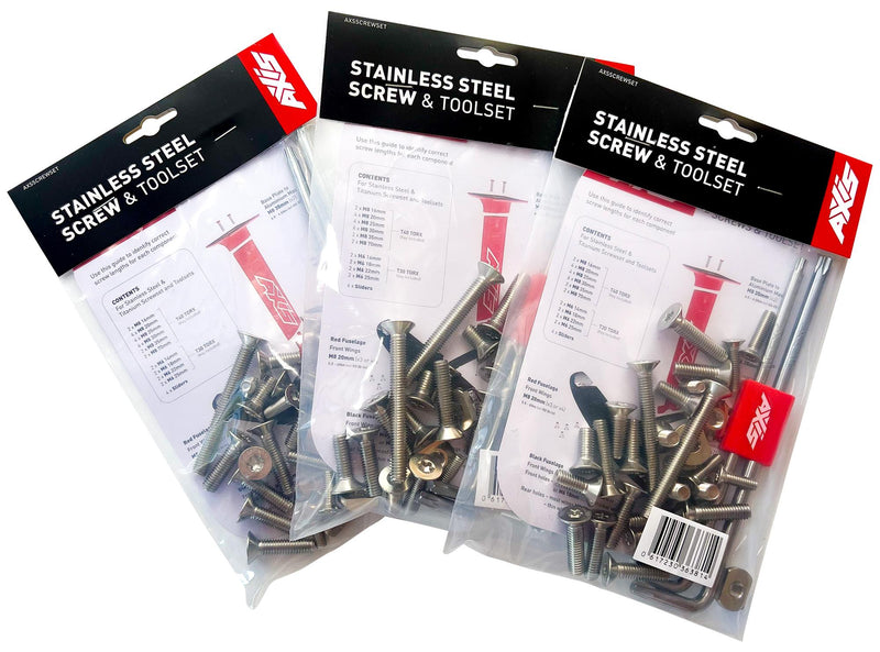 AXIS Stainless Steel Screw and Toolset