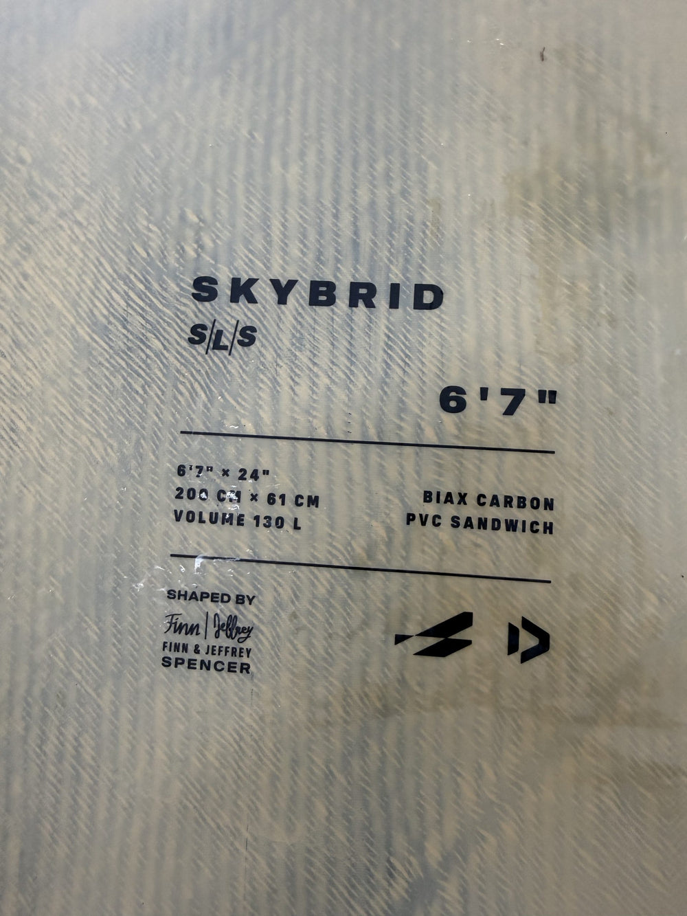 Used 2026 Duotone Skybrid SLS Wing Foil Board with Bag