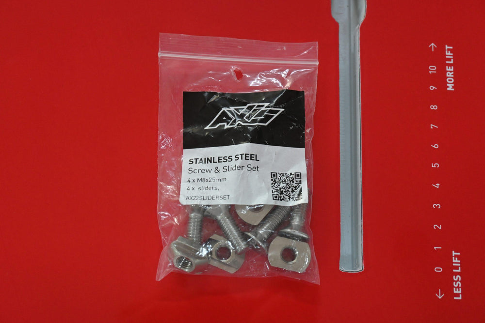AXIS Stainless Steel Screw and Slider Set