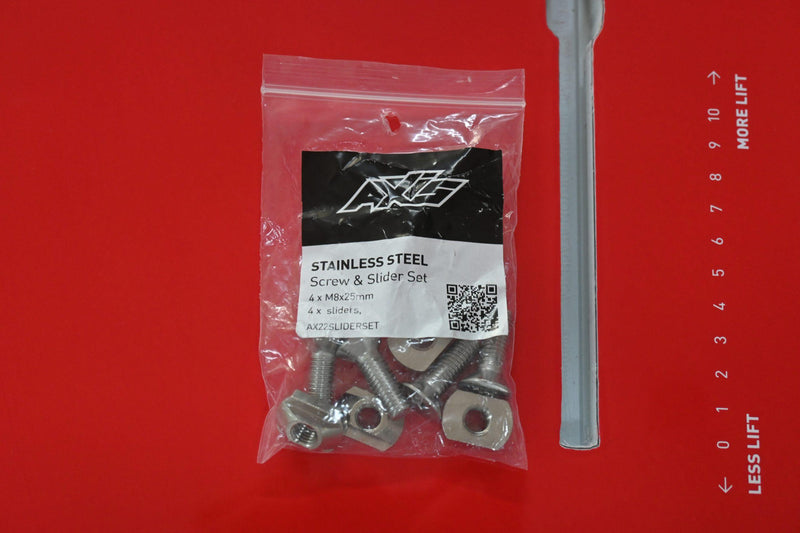 AXIS Stainless Steel Screw and Slider Set