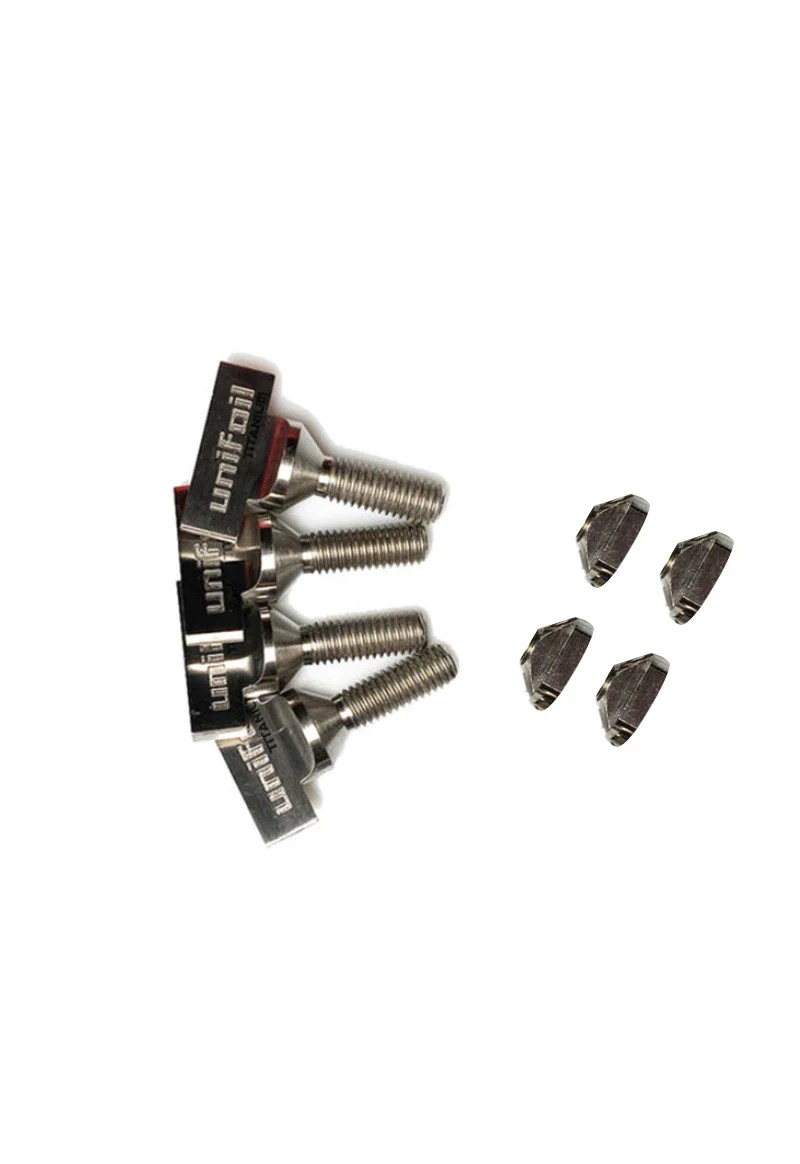 Unifoil Titanium Wing Bolts With T-Nuts